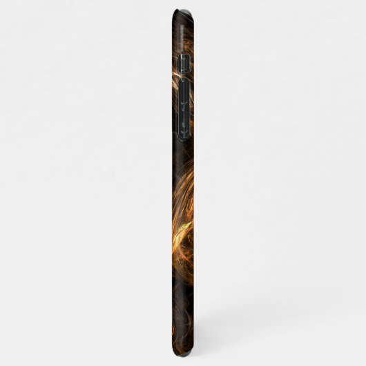 Coque iPhone 11Pro Max Mère Terre Art Abstrait brillant (Côté gauche)