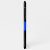 Coque iPhone 11Pro Max Mince ligne bleue Apple iPhone 11 Pro 11pro MAX Co (Côté gauche)