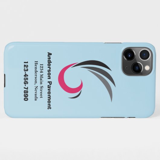 Coque iPhone 11Pro Max Mobile professionnel (Dos Horizontal)