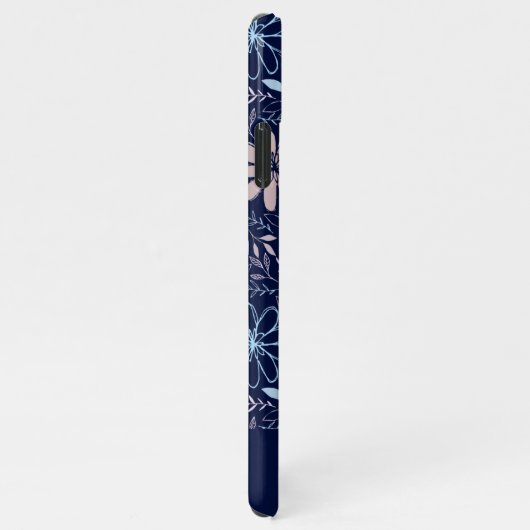 Coque iPhone 11Pro Max Modèle floral de Doodle (Côté droit)