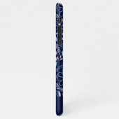 Coque iPhone 11Pro Max Modèle floral de Doodle (Côté gauche)