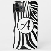 Coque iPhone 11Pro Max Modèle Zebra (Dos)