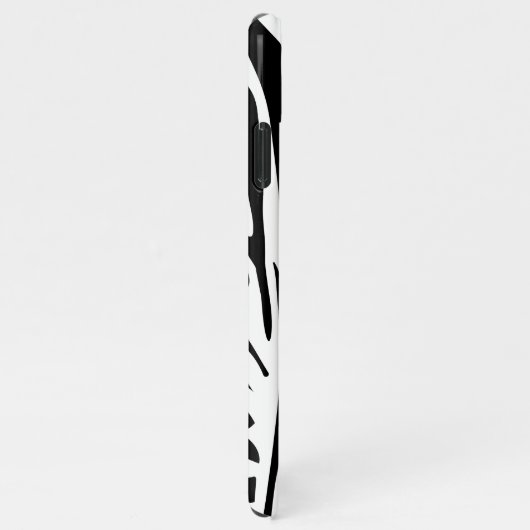 Coque iPhone 11Pro Max Modèle Zebra (Côté droit)