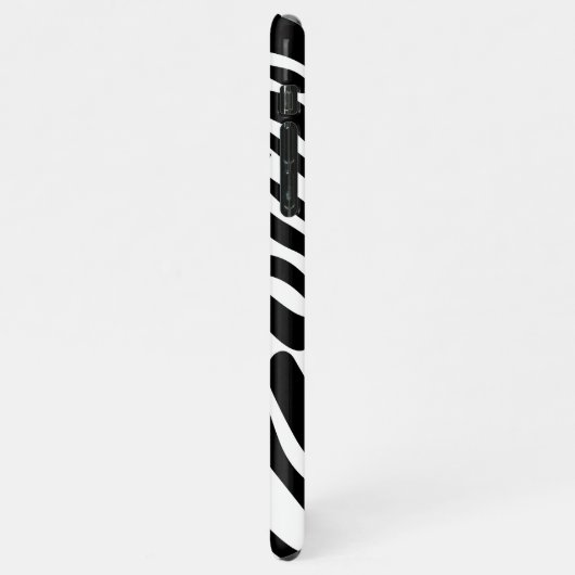 Coque iPhone 11Pro Max Modèle Zebra (Côté gauche)
