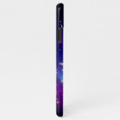 Coque iPhone 11Pro Max Monogramme photo céleste violet (Côté droit)