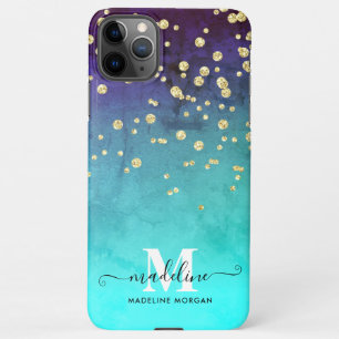 Coque iPhone 11Pro Max Monographie de la parties scintillant étincelante 