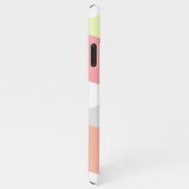 Coque iPhone 11Pro Max Motif D'Art Diagonal Diagonal Simple Personnalisé (Côté droit)