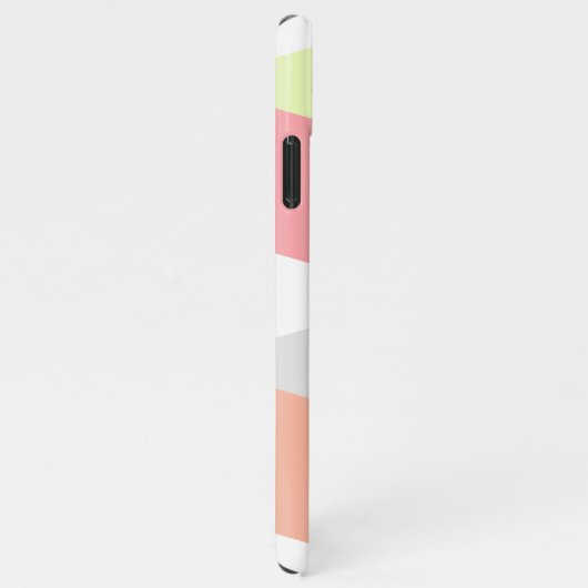 Coque iPhone 11Pro Max Motif D'Art Diagonal Diagonal Simple Personnalisé (Côté droit)
