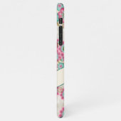 Coque iPhone 11Pro Max Motif d'art Fleurs japonaises Abstraites personnal (Côté gauche)