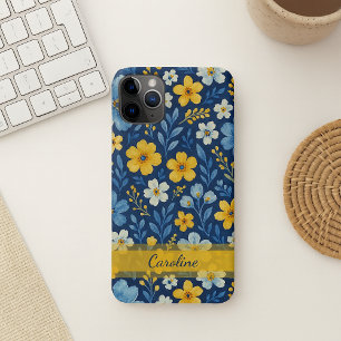 Coque iPhone 11Pro Max Motif d'art floral méditerranéen classique