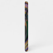 Coque iPhone 11Pro Max Motif d'art rétro futuriste (Côté gauche)