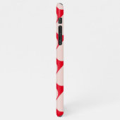 Coque iPhone 11Pro Max Motif de coeur romantique et rouge moderne (Côté gauche)