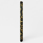 Coque iPhone 11Pro Max Motif de décoration en bronze vert (Côté gauche)