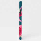 Coque iPhone 11Pro Max Motif de fleurs roses rétro  (Côté droit)