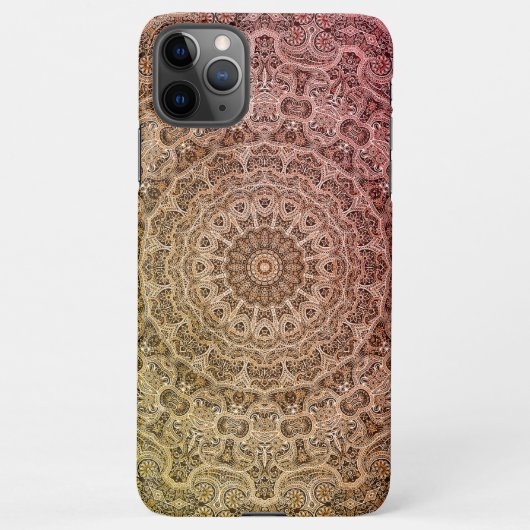Coque iPhone 11Pro Max Motif Mandala (Dos)