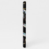 Coque iPhone 11Pro Max Motif sans couture avec libellules d'or (Côté droit)