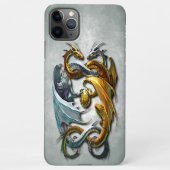 Coque iPhone 11Pro Max Mythique Dragons celtiques Imaginaire tatouage Art (Dos)
