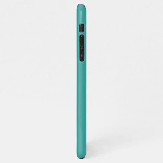 Coque iPhone 11Pro Max Nom manuscrit Turquoise personnalisé BUDGET (Côté gauche)