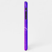 Coque iPhone 11Pro Max Nom personnalisé de l'Arrière - plan Pretty Pink P (Côté gauche)