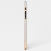 Coque iPhone 11Pro Max nom personnalisé opal pierre design (Côté gauche)