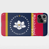 Coque iPhone 11Pro Max Nouveau drapeau du Mississippi 2020 (Dos Horizontal)