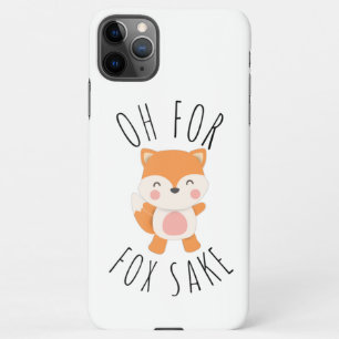 Coque iPhone 11Pro Max Oh pour Fox Sake