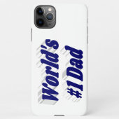 Coque iPhone 11Pro Max Papa bleu foncé (Dos)