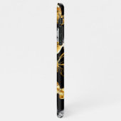 Coque iPhone 11Pro Max Papillons d'or et de blanc (Côté gauche)