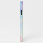 Coque iPhone 11Pro Max parties scintillant en marbre pastel (Côté droit)