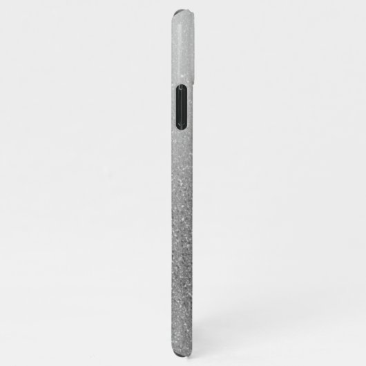 Coque iPhone 11Pro Max Parties scintillant Faux gris élégant Arrière - pl (Côté droit)