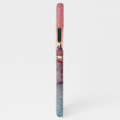 Coque iPhone 11Pro Max Pastel Pink Blue Venice Canal Grande Aquarelle (Côté droit)