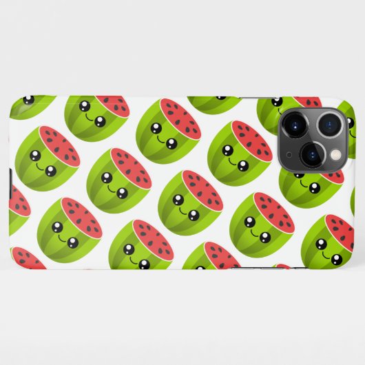 Coque iPhone 11Pro Max Pastèque (Dos Horizontal)