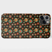 Coque iPhone 11Pro Max Pattern de Ethnic Brooches Seamless (Dos Horizontal)