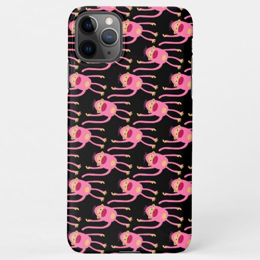 Coque iPhone 11Pro Max Petit Singe mignon (Dos)