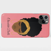 Coque iPhone 11Pro Max Petites filles noires (Dos Horizontal)