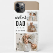Coque iPhone 11Pro Max Photo Collage moderne Happy Fête des pères Cadeau (Dos)