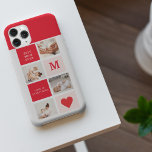 Coque iPhone 11Pro Max Photo Rouge et rose Meilleure mère Ever Venin<br><div class="desc">Photo Collage moderne Red & Pink Best Mom Ever Gift Meilleur cadeau personnalisé pour la journée des mères,  la journée de la femme ou l'anniversaire de maman. Surprenez Maman avec un cadeau qui est aussi Extraordinaire qu’elle.</div>