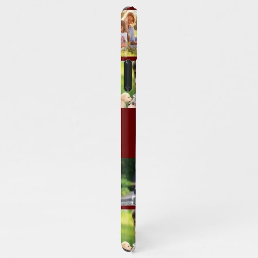 Coque iPhone 11Pro Max photocollage et texte (Côté droit)