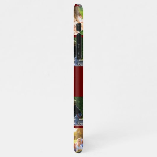 Coque iPhone 11Pro Max photocollage et texte (Côté gauche)