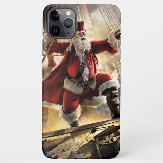 Coque iPhone 11Pro Max Pirate Père Noël (Dos)