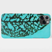 Coque iPhone 11Pro Max Porte-anneaux à feuilles arrosées (Dos Horizontal)