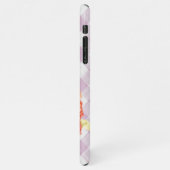 Coque iPhone 11Pro Max Printemps Pastel rose En vichy chèque Motif (Côté gauche)