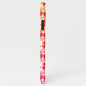 Coque iPhone 11Pro Max Red and White Hearts Pattern Phone Case (Côté droit)