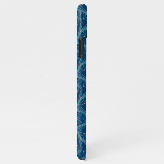 Coque iPhone 11Pro Max Repeating geometric Art Deco pattern (Côté droit)