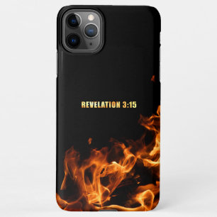Coque iPhone 11Pro Max Révélation : Soyez en feu pour la foi chrétienne J