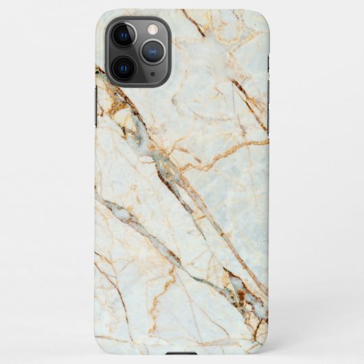 Coque iPhone 11Pro Max Roche verte Turquoise (Dos)