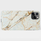 Coque iPhone 11Pro Max Roche verte Turquoise (Dos Horizontal)
