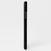 Coque iPhone 11Pro Max Rose bleu brûlant (Côté droit)