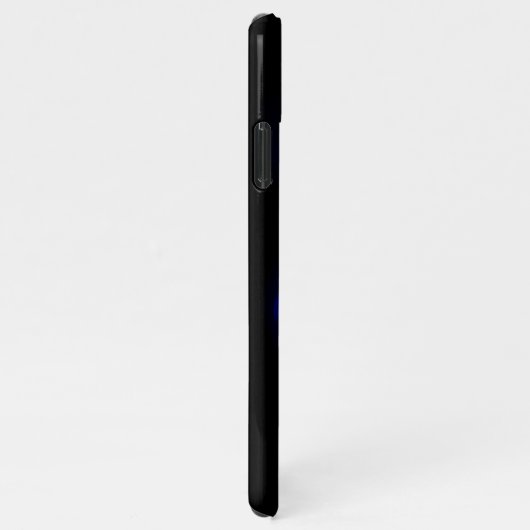 Coque iPhone 11Pro Max Rose bleu brûlant (Côté droit)