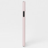 Coque iPhone 11Pro Max Rose clair moderne Monogramme élégant (Côté droit)